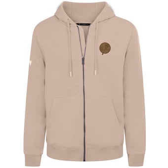 Men's Levelwear  Khaki New York Yankees Podium Full-Zip Hoodie