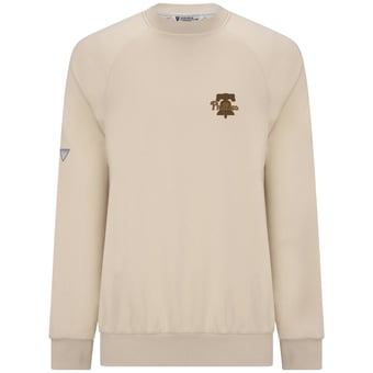 Men's Levelwear  Khaki Philadelphia Phillies Connect Logo Sweatshirt