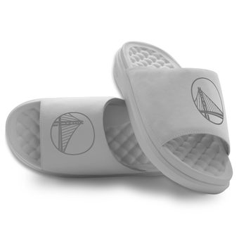 Unisex ISlide Golden State Warriors Tonal Logo Motive Slide Sandals