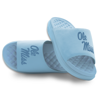 Unisex ISlide Ole Miss Rebels Tonal Logo Motive Slide Sandals