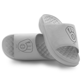 Unisex ISlide Milwaukee Brewers Tonal Logo Motive Slide Sandals