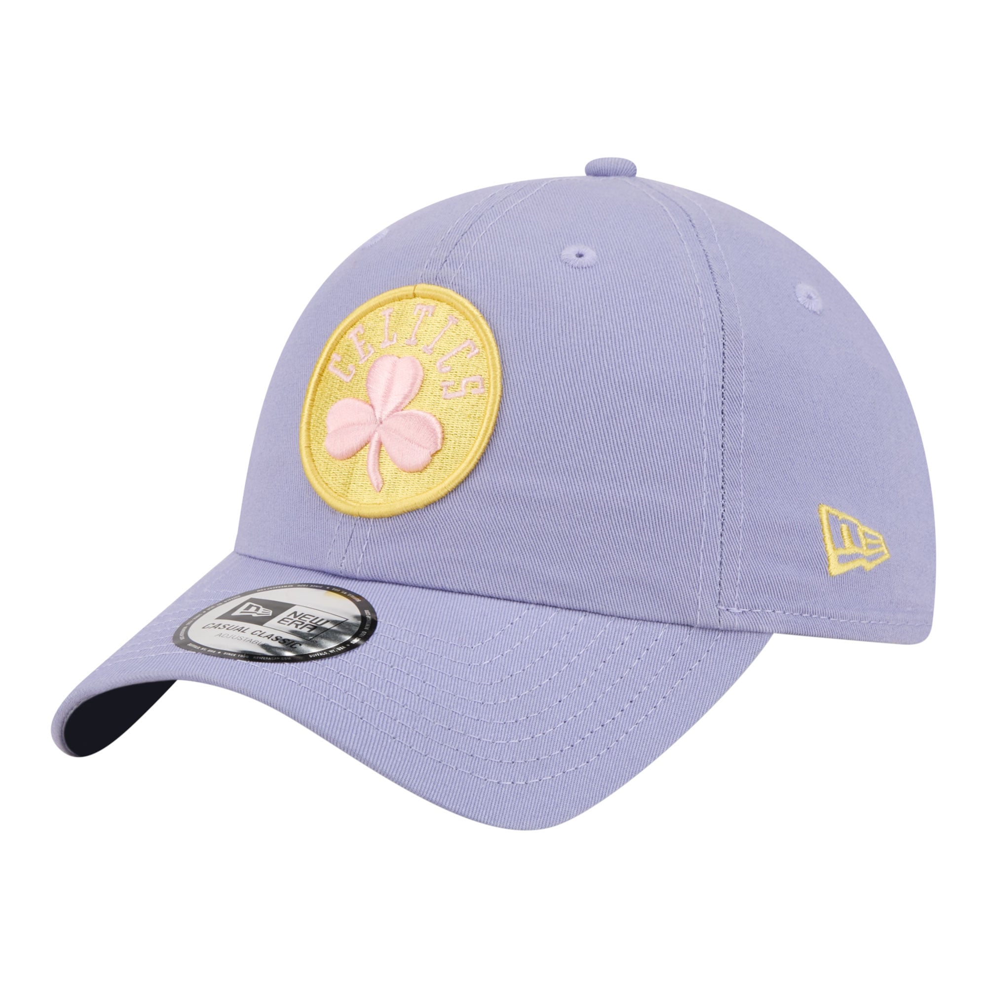 Men's New Era Lavender Boston Celtics Lavender Pack Casual Classic Adjustable Hat