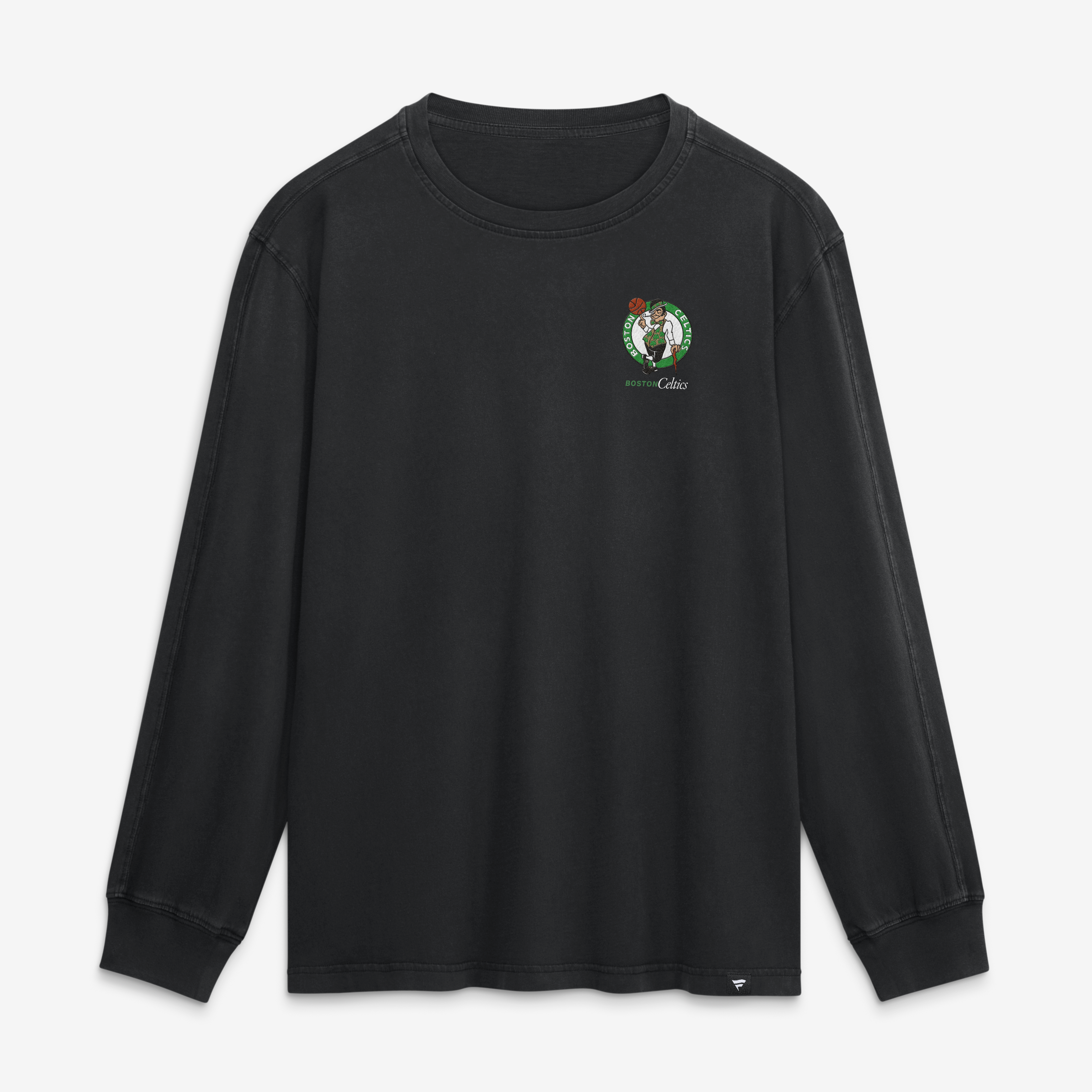 Men's Fanatics  Black Boston Celtics Coaching Time Long Sleeve T-Shirt