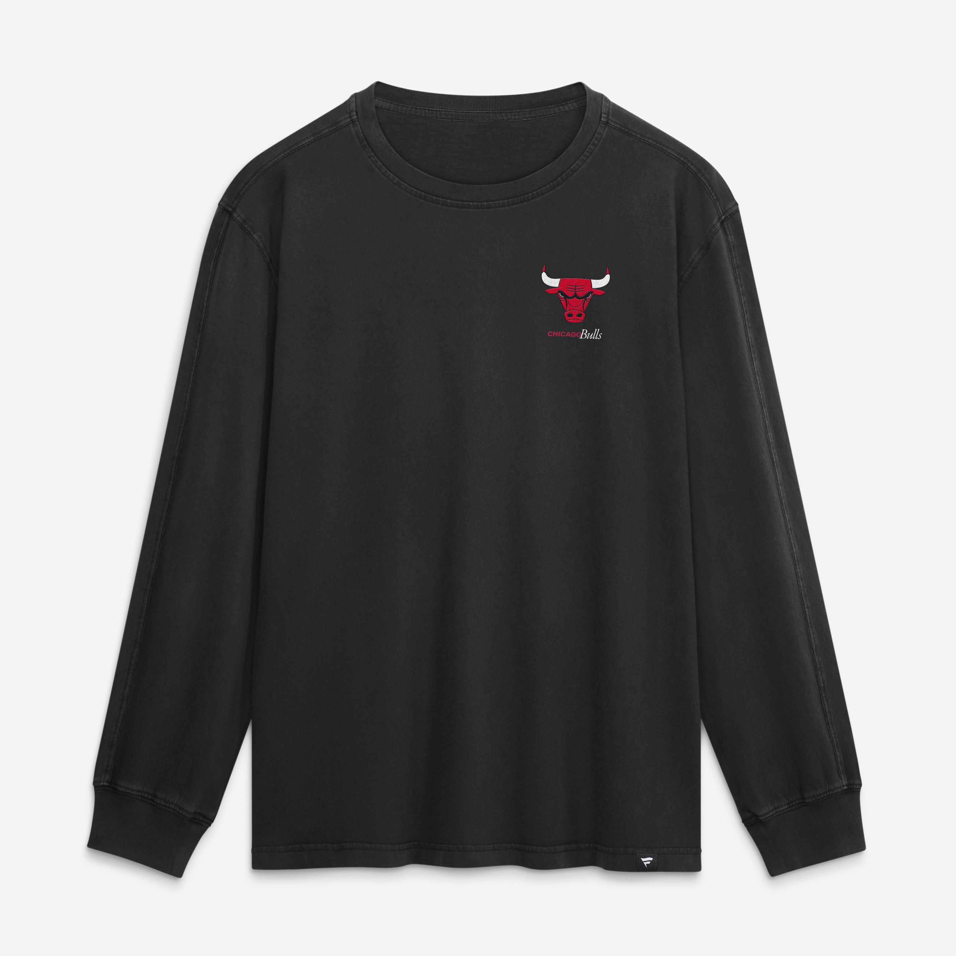 Men's Fanatics Black Chicago Bulls Coaching Time Long Sleeve T-Shirt