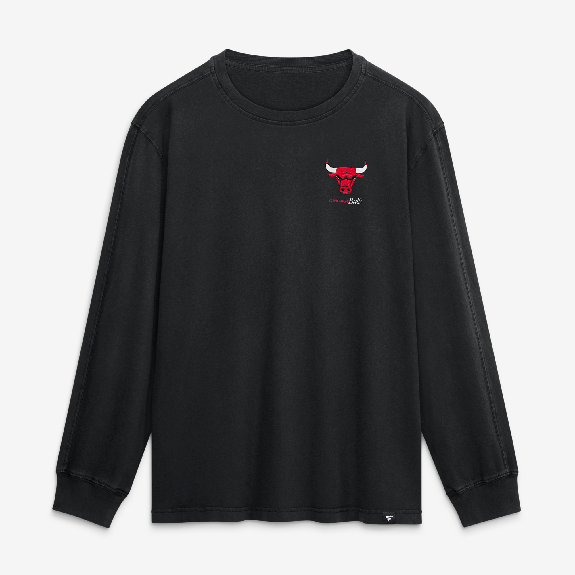 Men's Fanatics  Black Chicago Bulls Coaching Time Long Sleeve T-Shirt