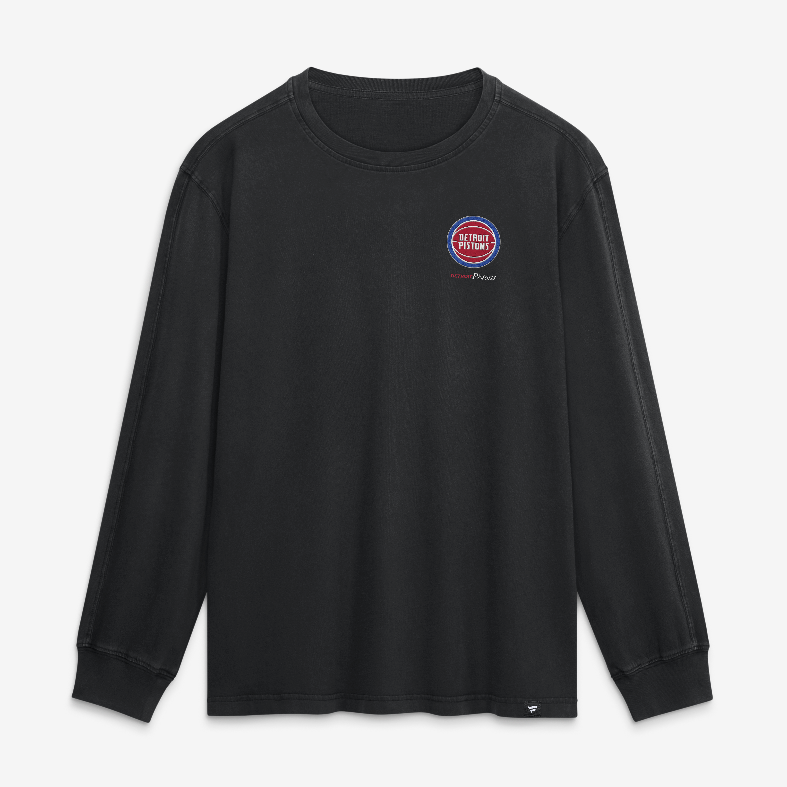 Men's Fanatics  Black Detroit Pistons Coaching Time Long Sleeve T-Shirt