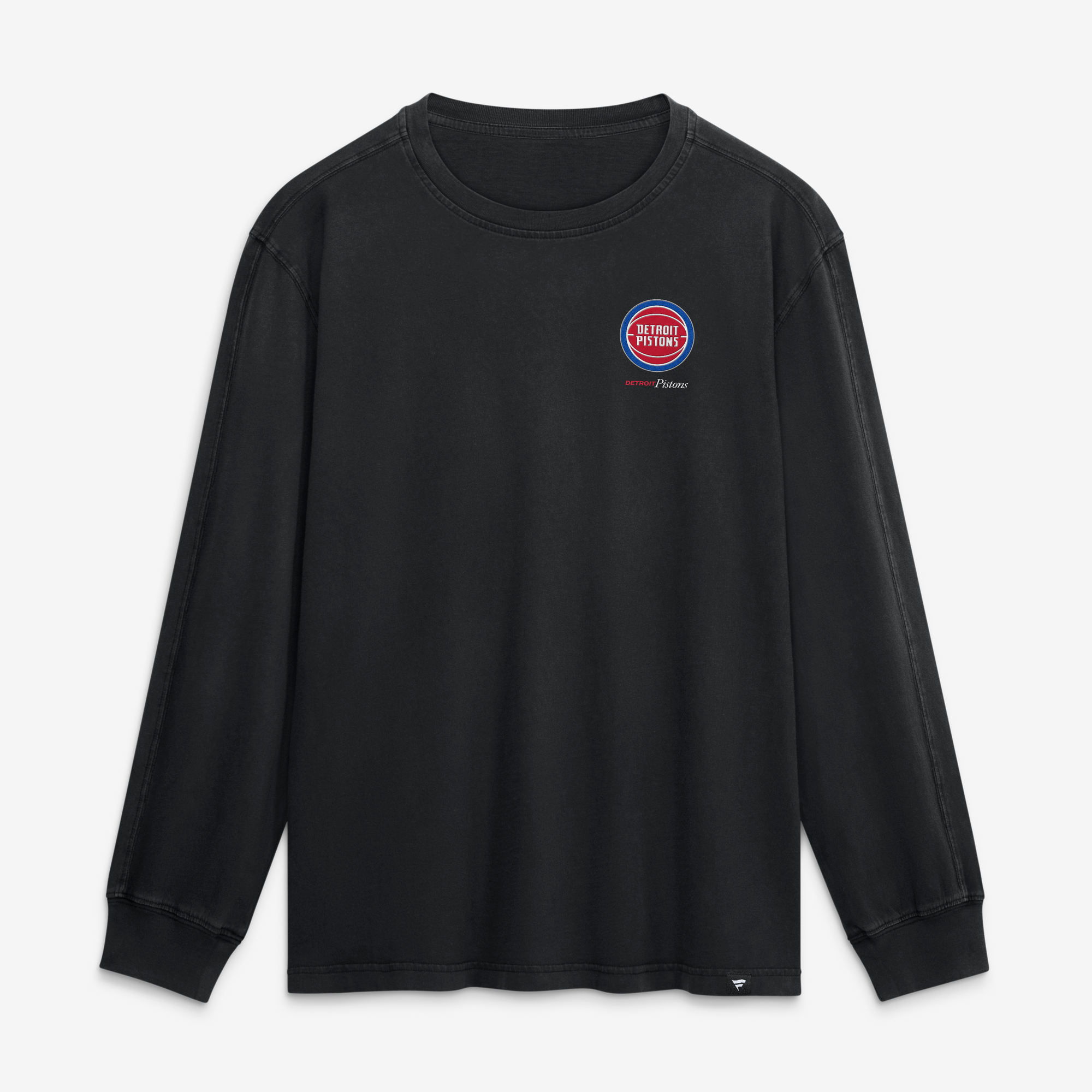 Men's Fanatics  Black Detroit Pistons Coaching Time Long Sleeve T-Shirt