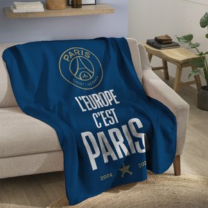 Couverture polaire Paris Saint-Germain Champions - 100 x 140, vue 3