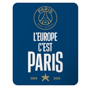 Couverture polaire Paris Saint-Germain Champions - 100 x 140, vue 1