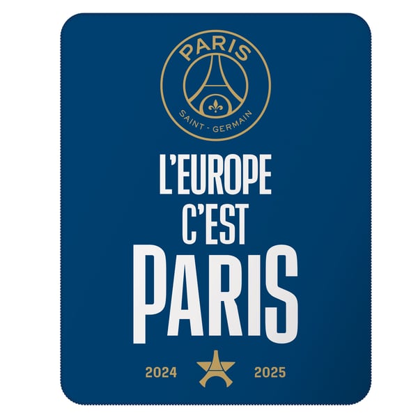 Couverture polaire Paris Saint-Germain Champions - 100 x 140