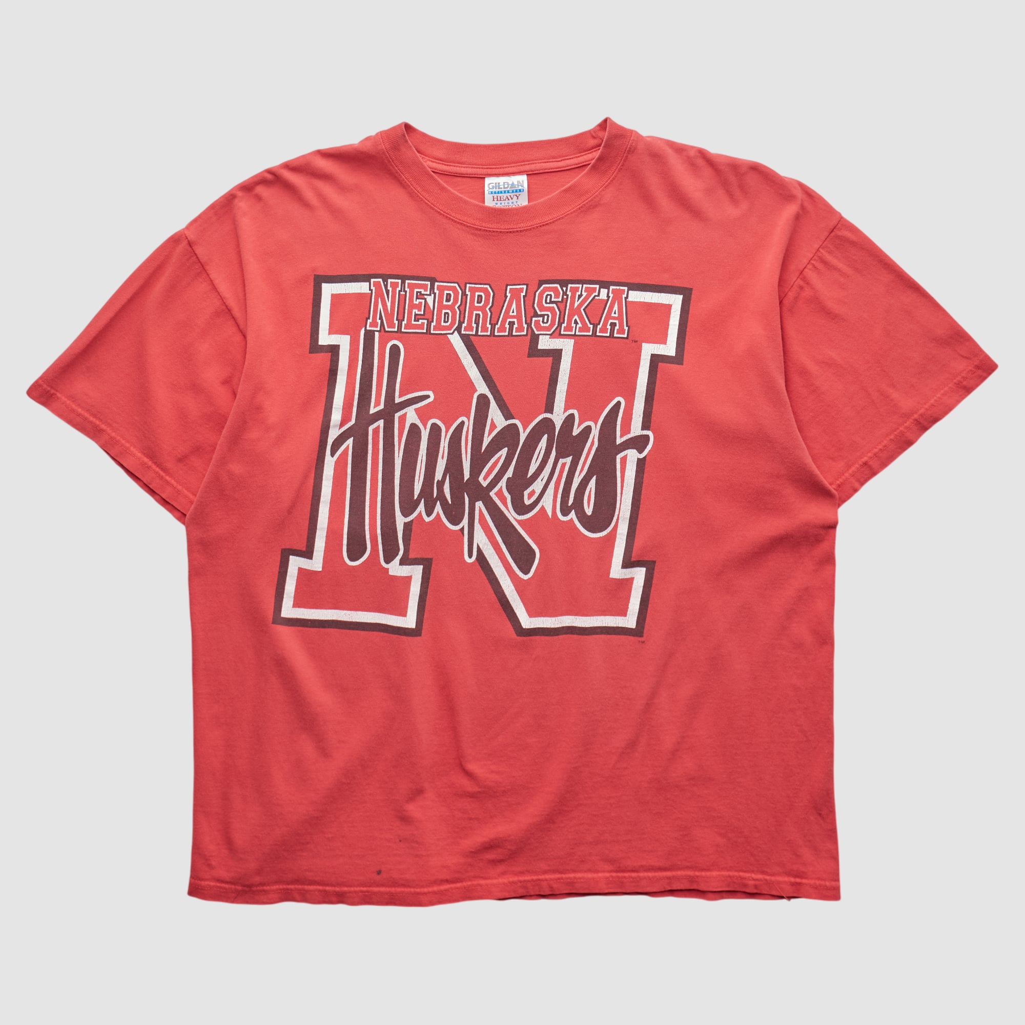 Nebraska Huskers Gildan 90s T-shirt - Red - XL by Fanatics Real Vintage