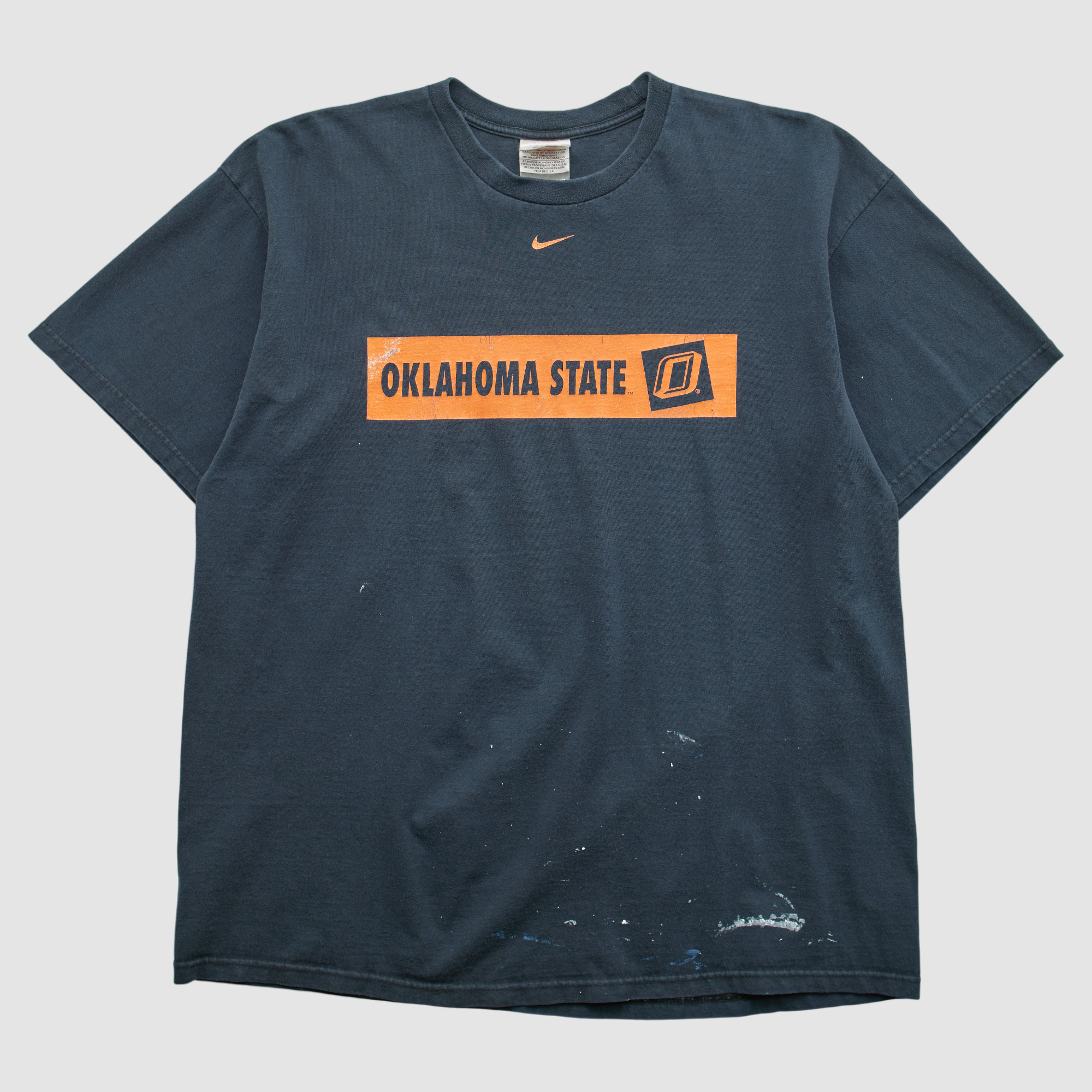Oklahoma State Cowboys Nike 2000s T-shirt - Navy - 2XL by Fanatics Real Vintage