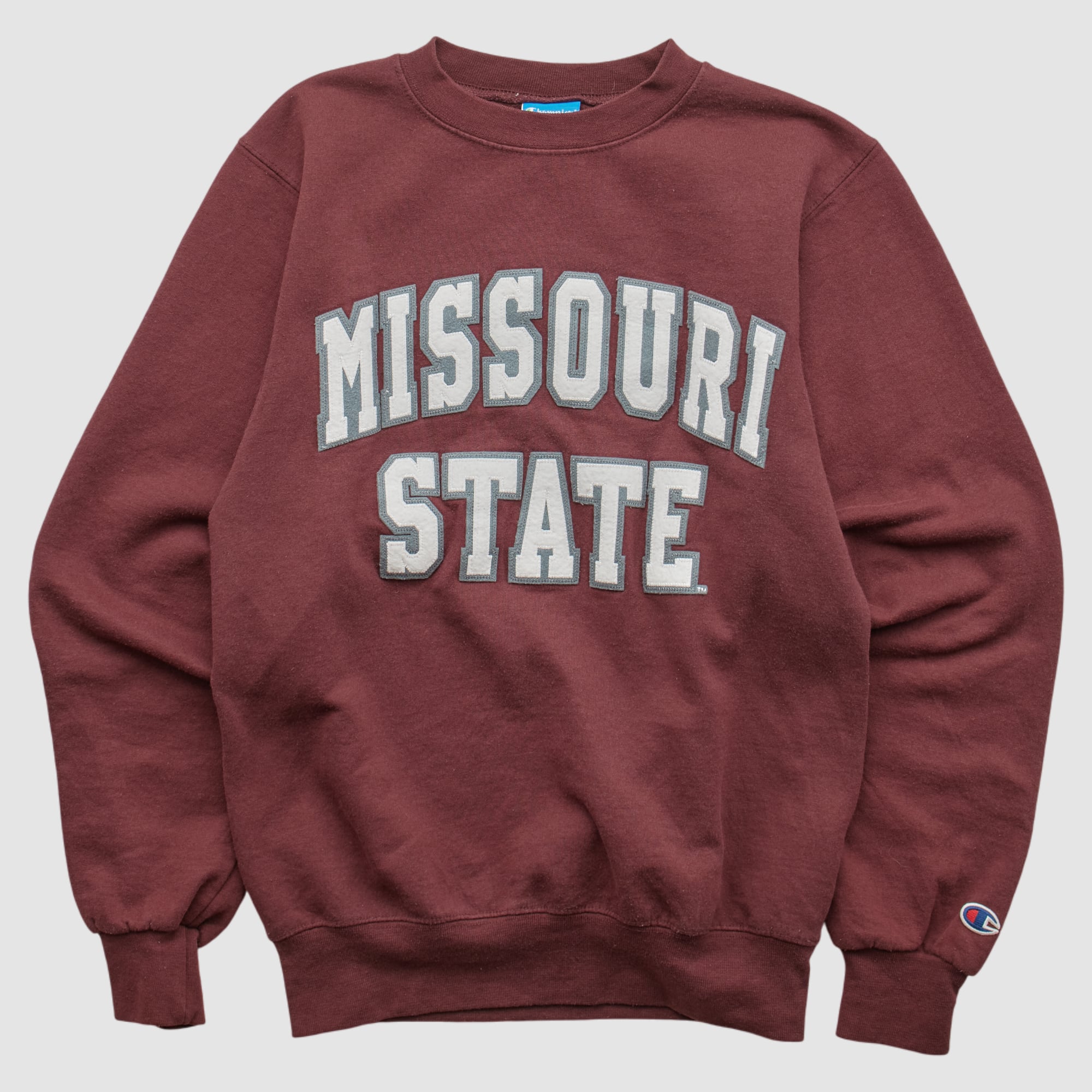 Missouri State University Bears Champion 2010s Pullover Sweatshirt - Maroon - XS by Fanatics Real Vintage