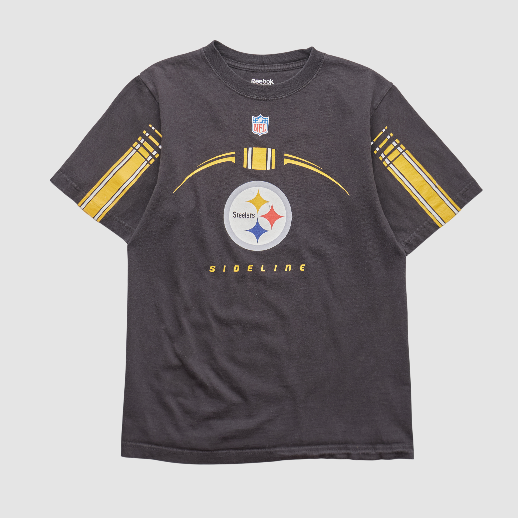 Pittsburgh Steelers Reebok 2000s T-shirt – Black – S by Fanatics Real Vintage Pittsburgh Steelers Reebok 2000s T-shirt – Black – S by Fanatics Real Vintage