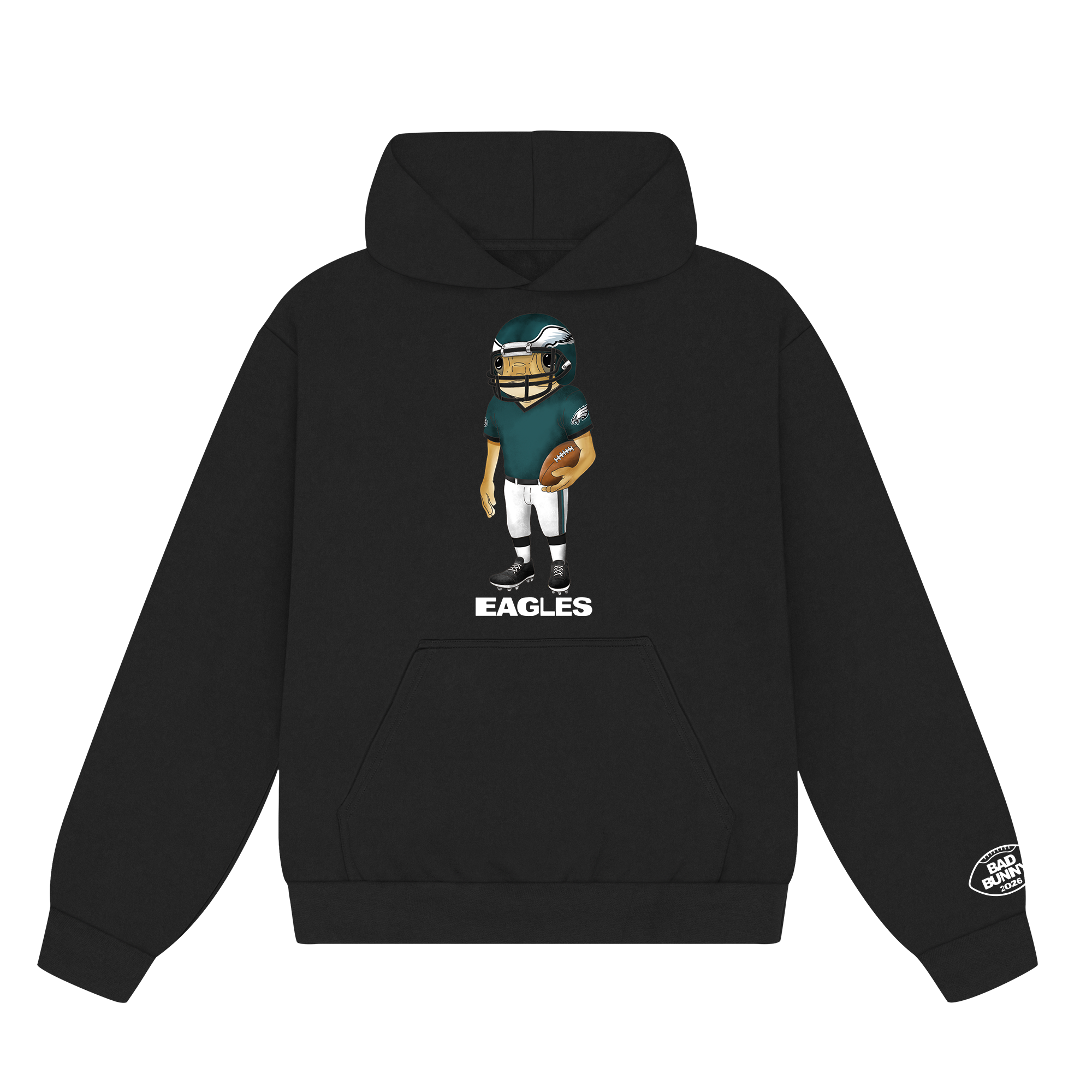 Felpa con cappuccio Concho Bad Bunny x Philadelphia Eagles
