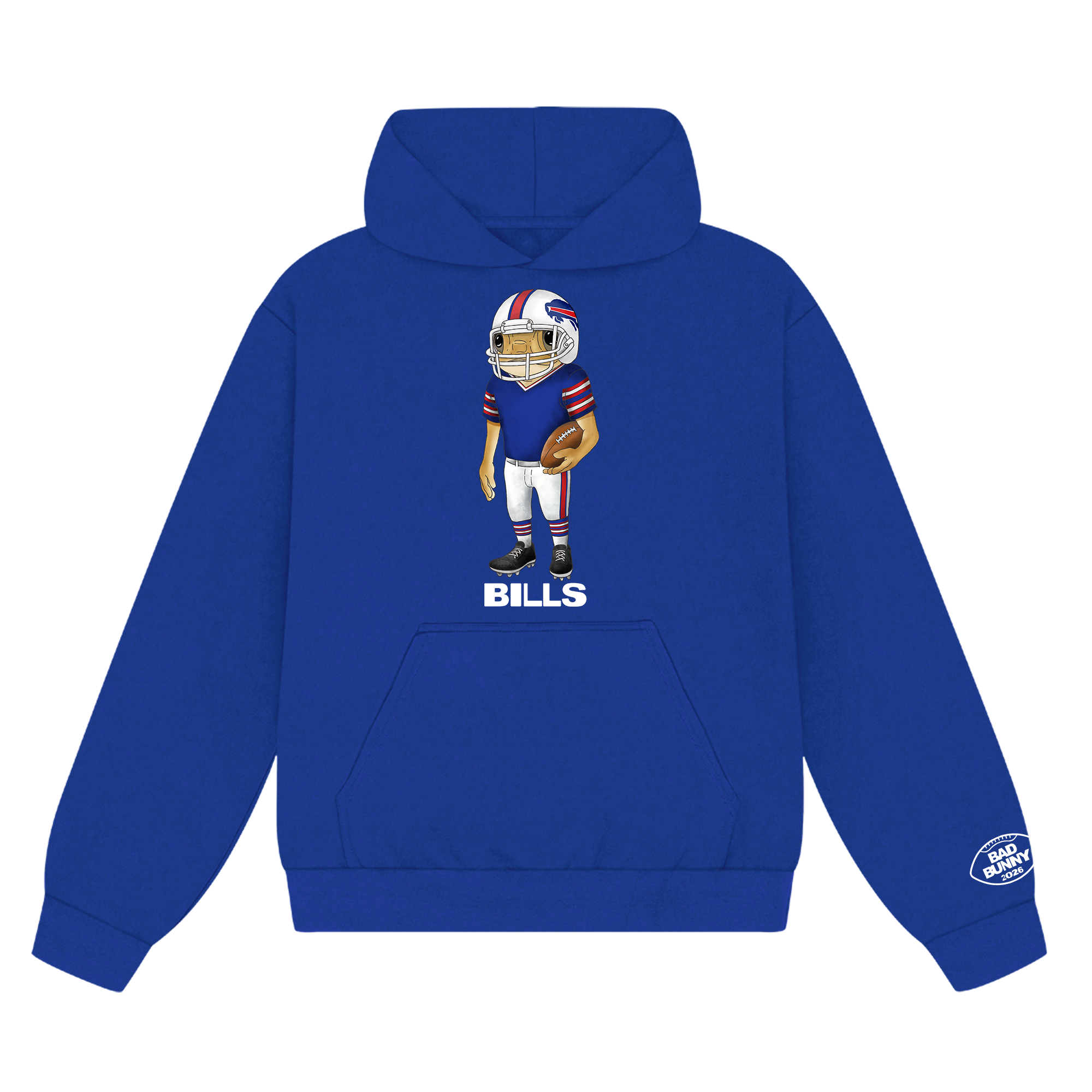 Felpa con cappuccio Concho Bad Bunny x Buffalo Bills