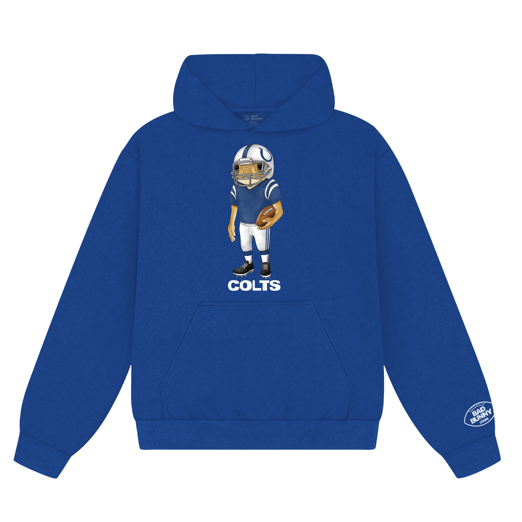 Felpa con cappuccio Concho di Bad Bunny x Indianapolis Colts