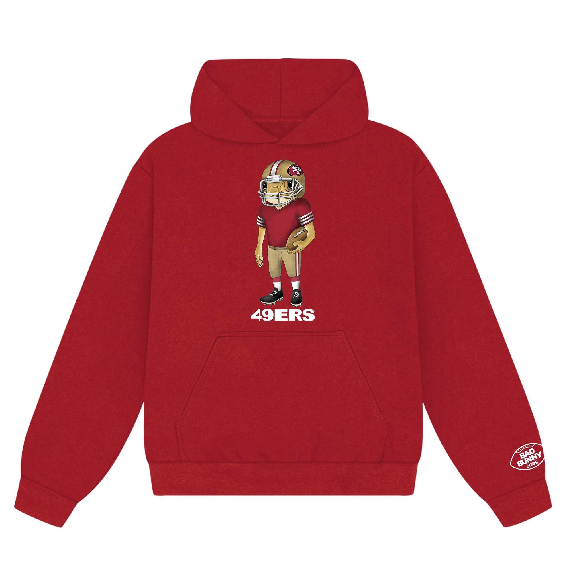 Felpa con cappuccio Concho Bad Bunny x San Francisco 49ers