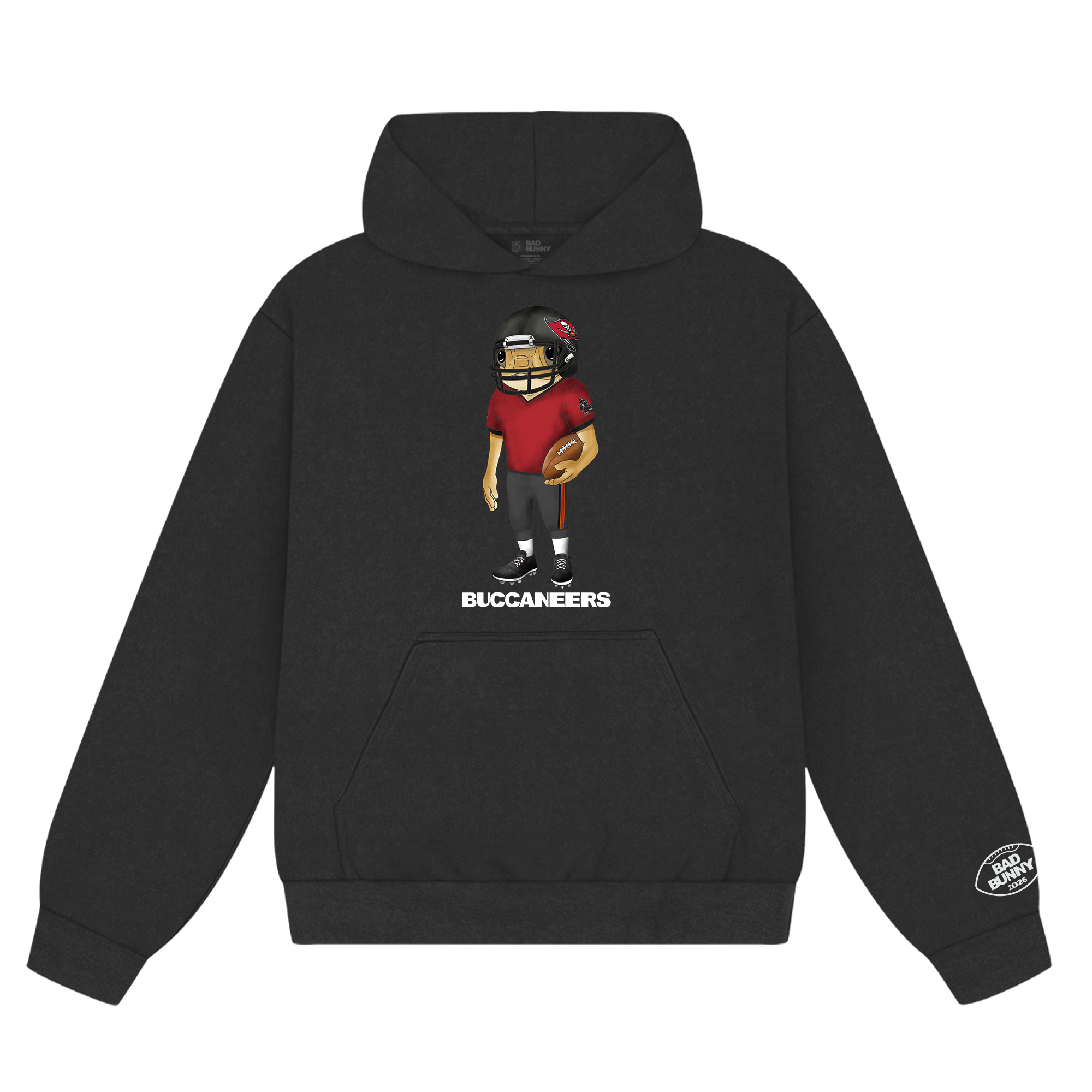 Felpa con cappuccio Concho Bad Bunny x Tampa Bay Buccaneers