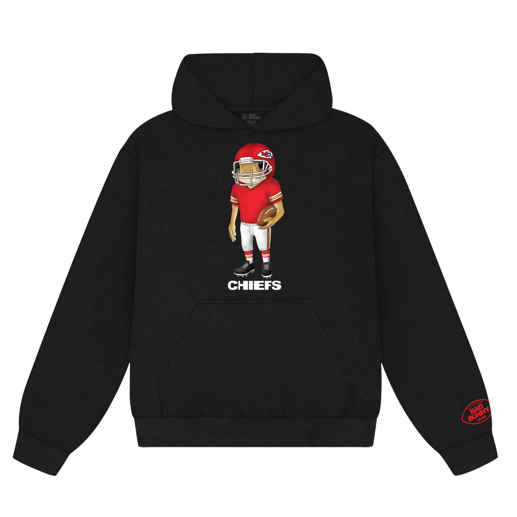 Felpa con cappuccio Concho dei Bad Bunny x Kansas City Chiefs