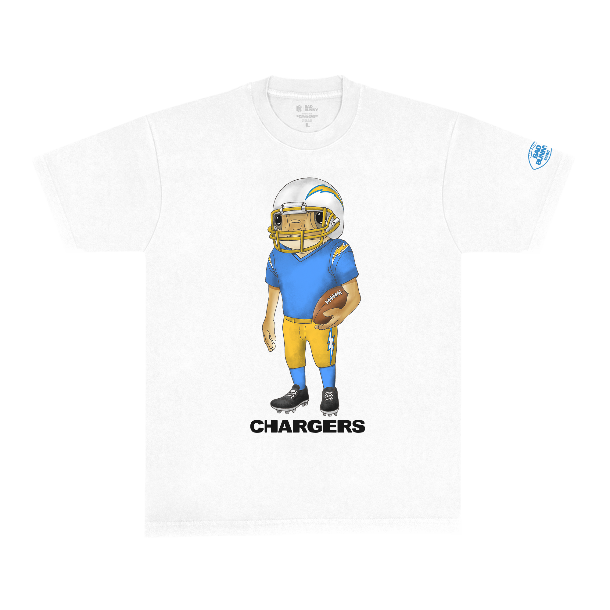 Maglietta Concho Bad Bunny x Los Angeles Chargers