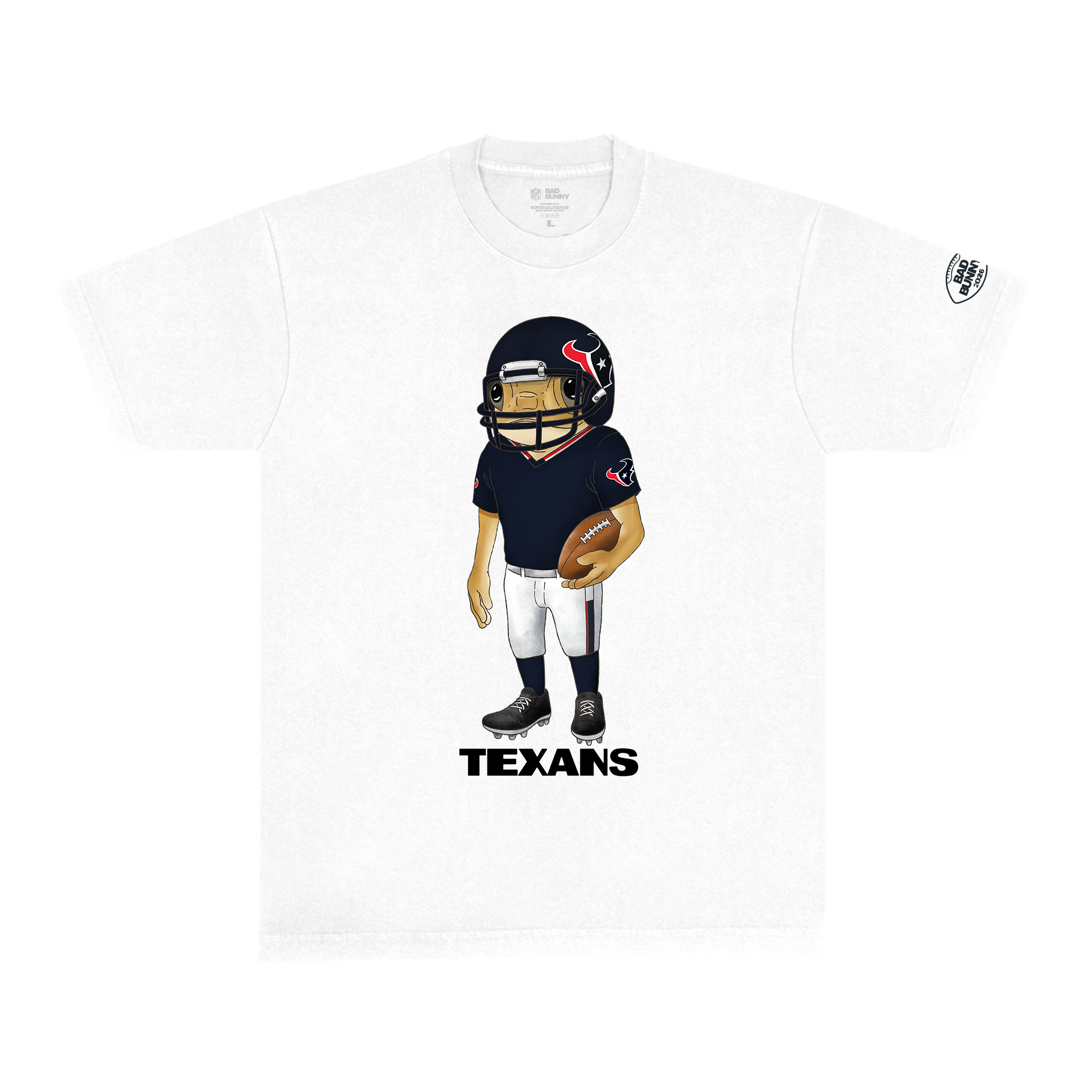 Maglietta Concho Bad Bunny x Houston Texans