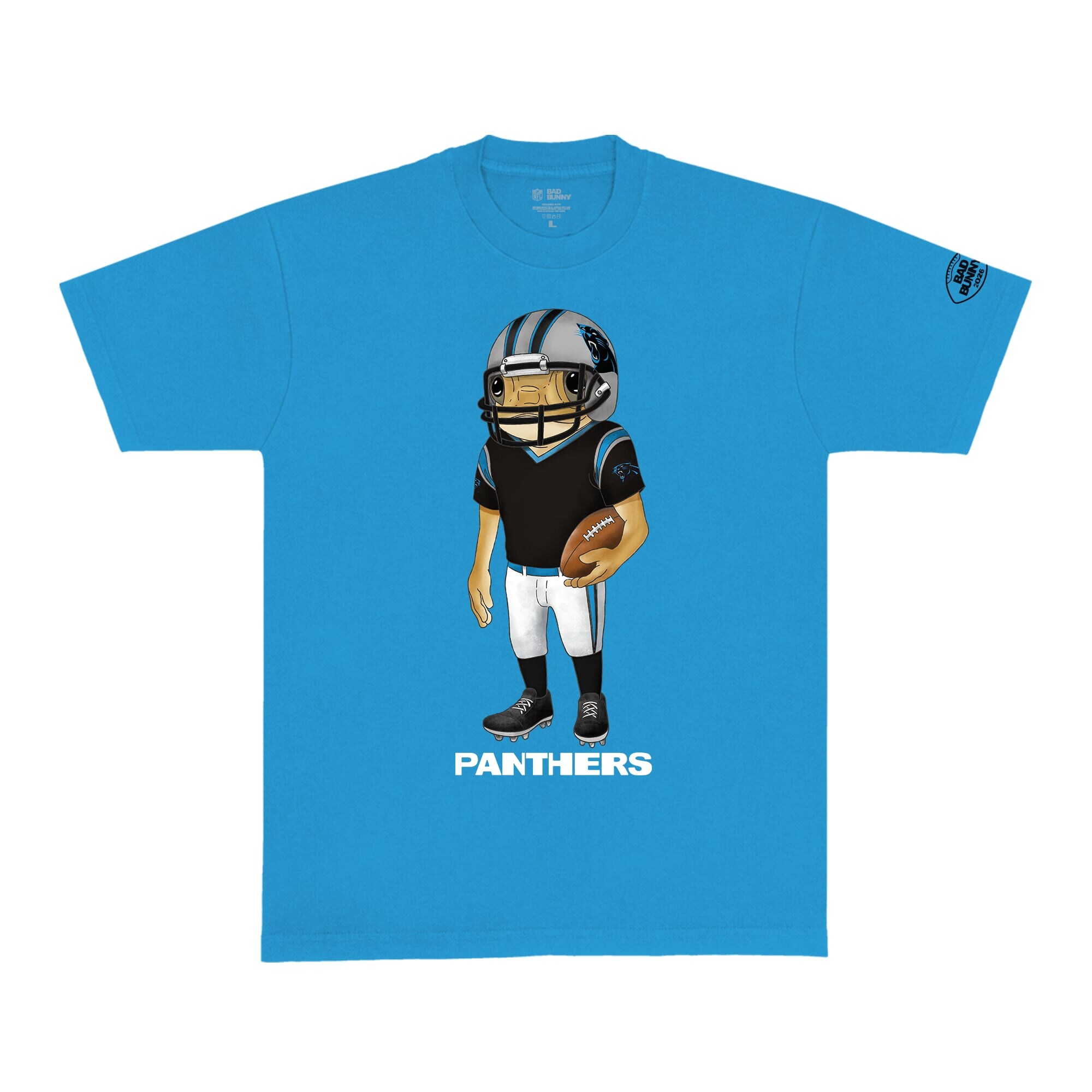 Maglietta Concho Bad Bunny x Carolina Panthers