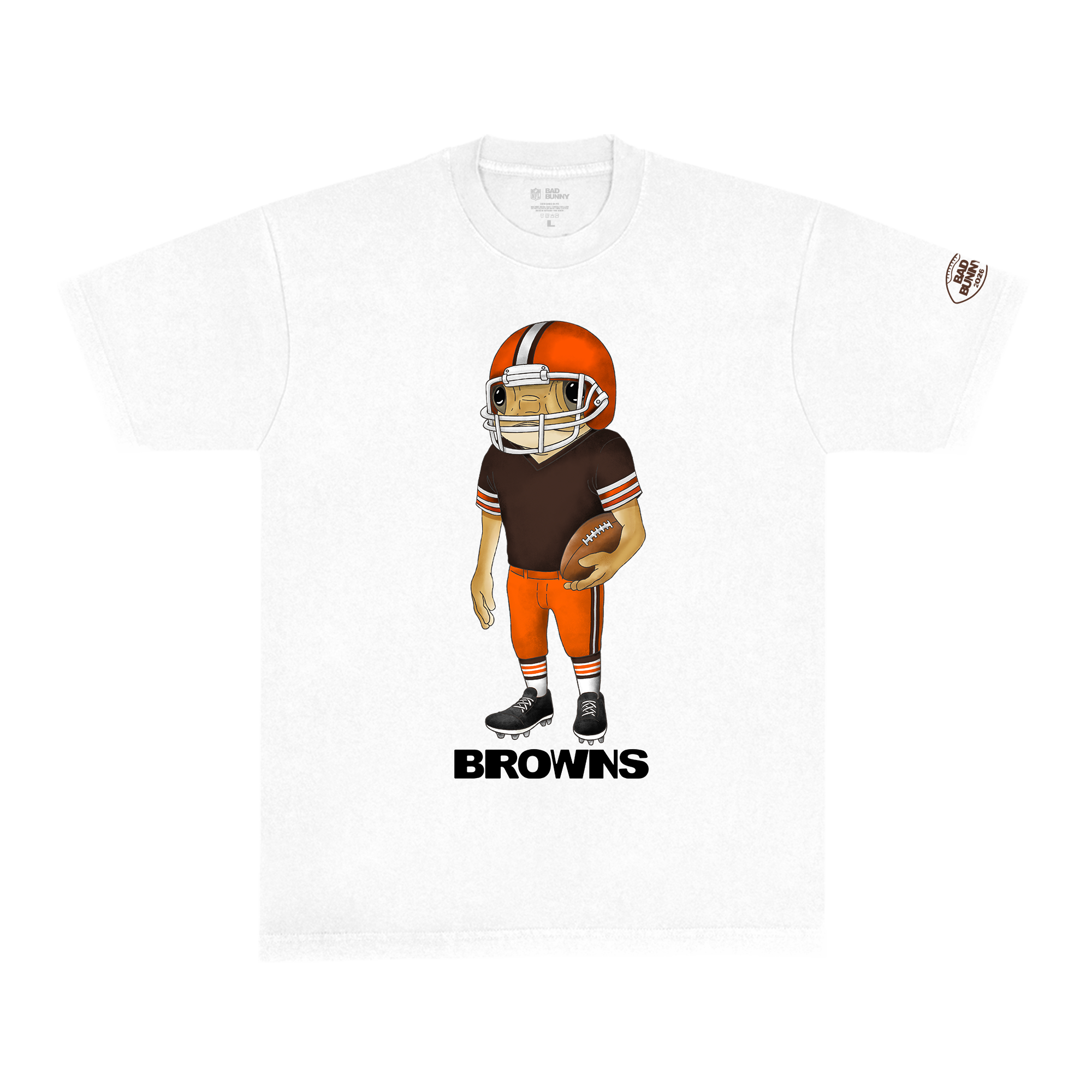 Maglietta Concho Bad Bunny x Cleveland Browns