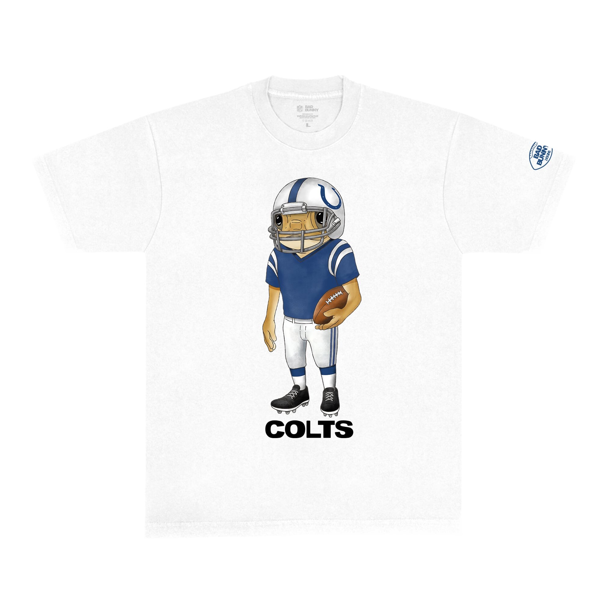 Maglietta Concho Bad Bunny x Indianapolis Colts