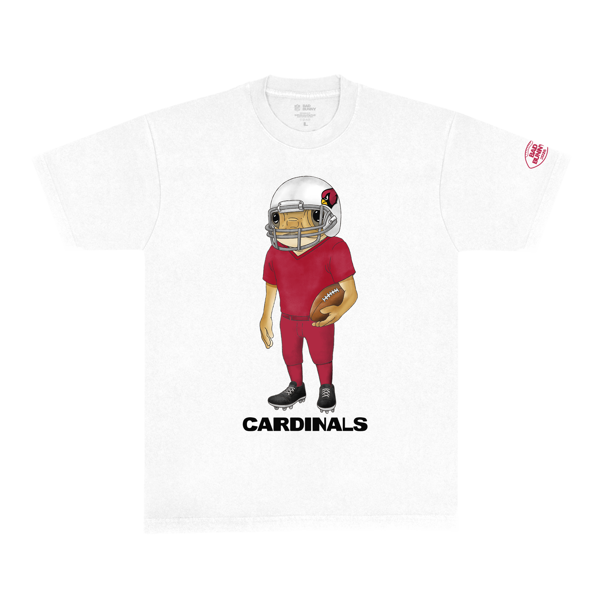 Camiseta Concho de Bad Bunny x Arizona Cardinals