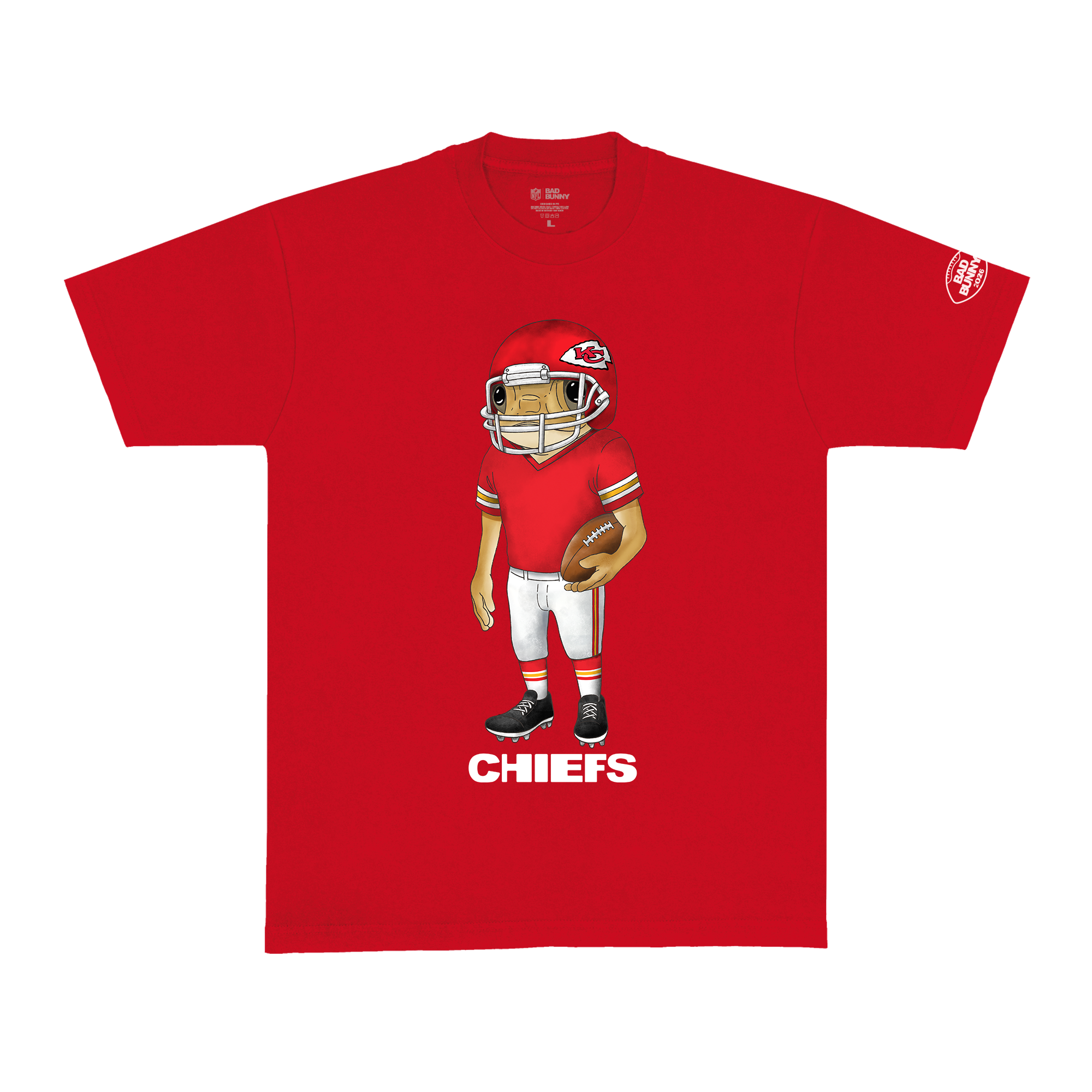 Maglietta Concho Bad Bunny x Kansas City Chiefs