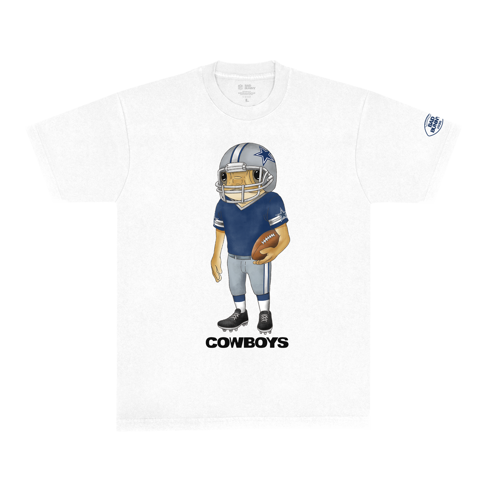 Maglietta Concho dei Bad Bunny x Dallas Cowboys
