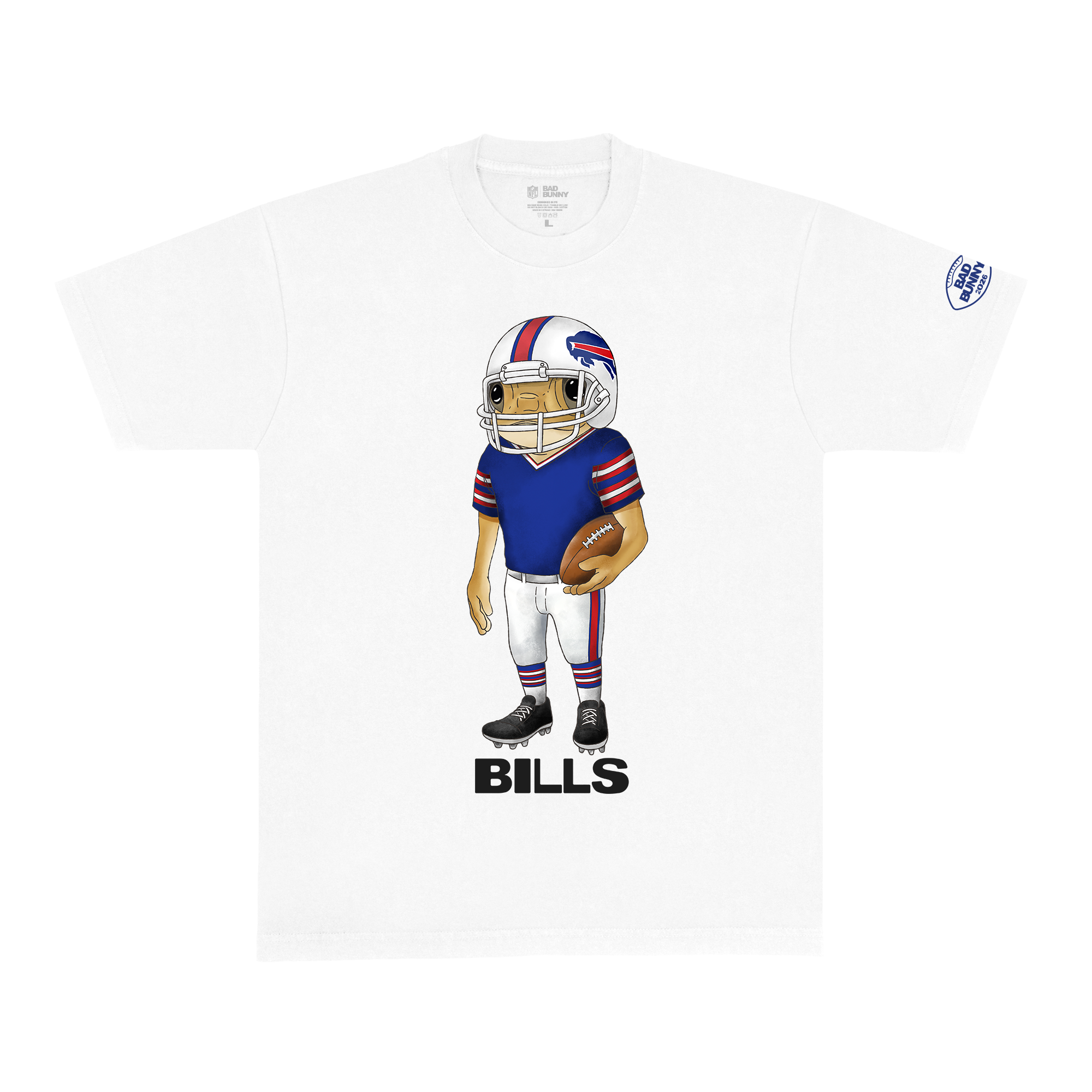 Maglietta Concho Bad Bunny x Buffalo Bills