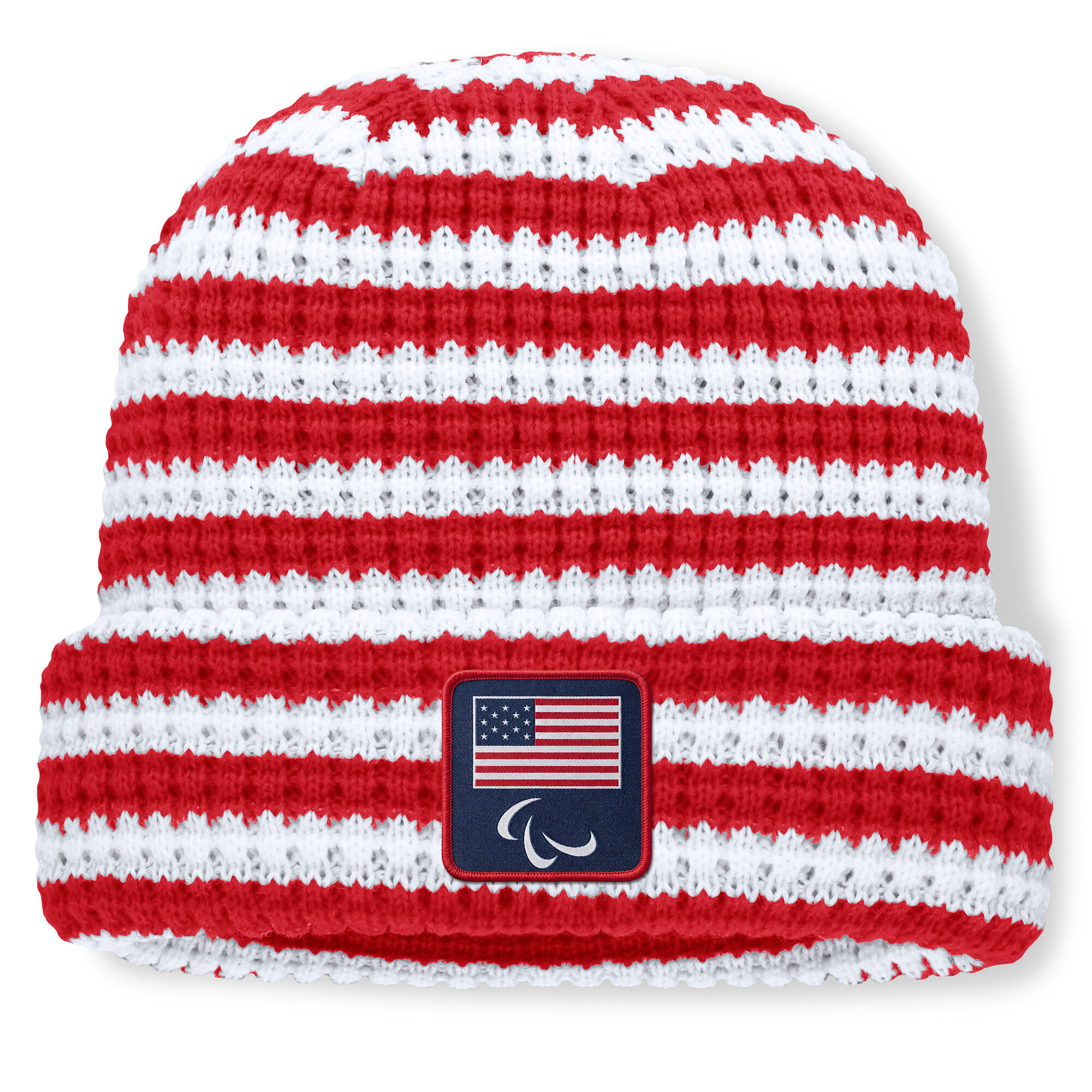 Men's Fanatics  Red Team USA Paralympics Cuffed Knit Hat