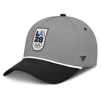 Men's Fanatics  Gray LA28 Drift Adjustable Hat