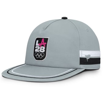Men's Fanatics  Gray LA28 Opener Snapback Hat