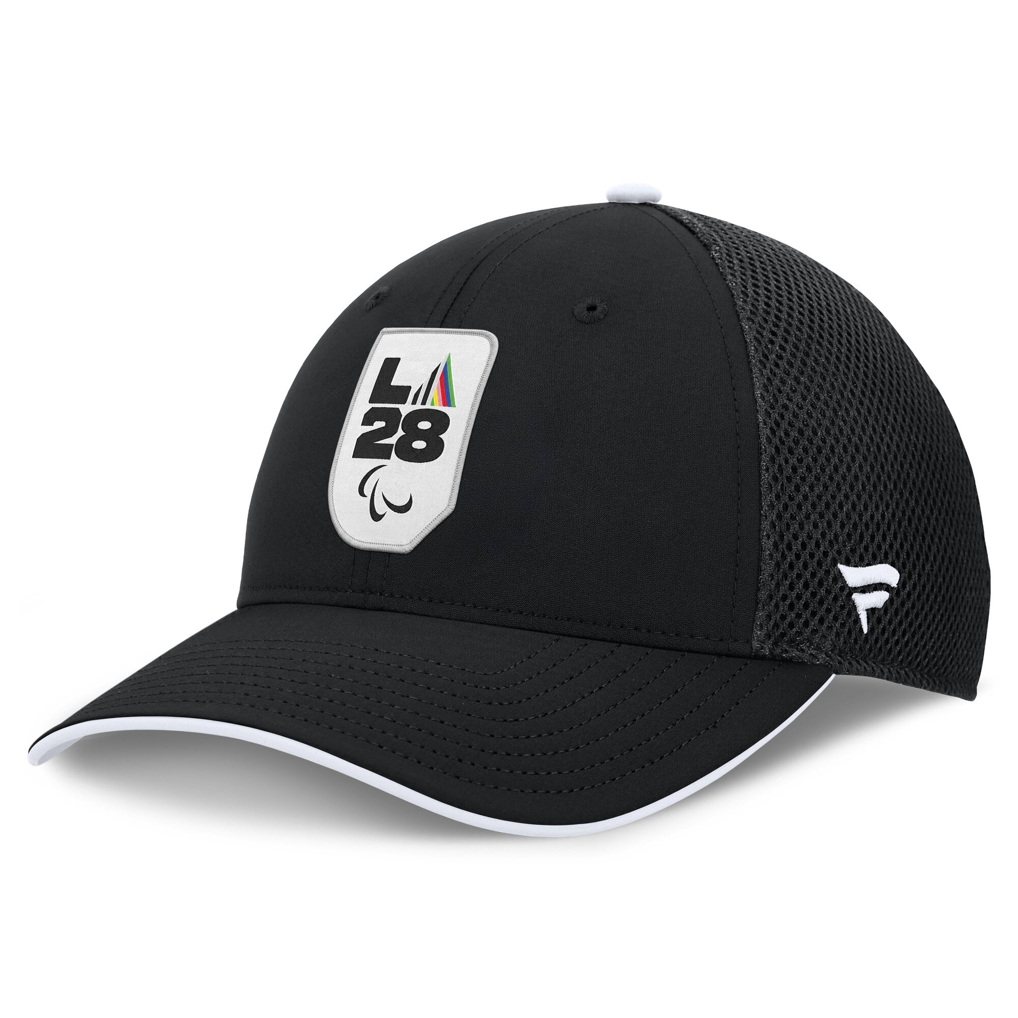 Men's Fanatics  Black LA28 Periphery Cotton Adjustable Hat