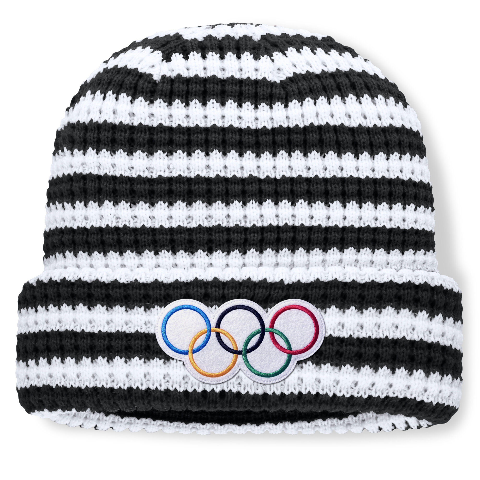 Unisex Fanatics  Black Olympic Games IOC Vary Cuffed Knit Hat