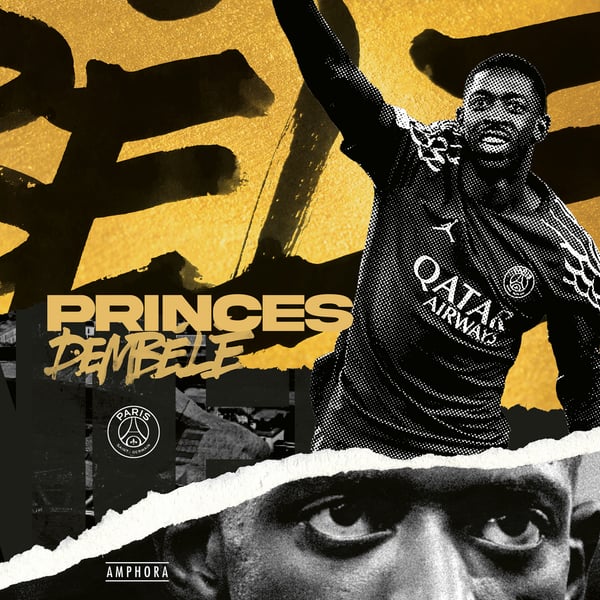 Livre PSG Princes Ousmane Dembélé