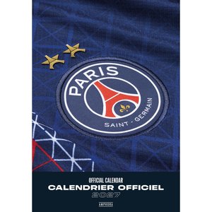 Calendrier officiel du PSG pour 2027, vue 1