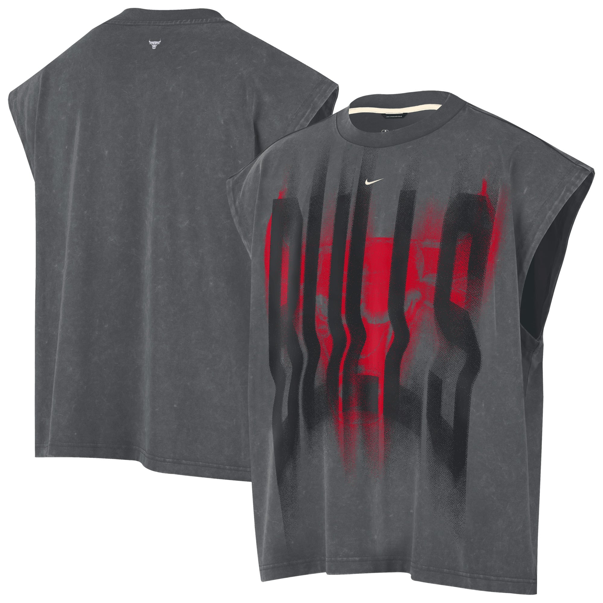 T-shirt sans manches en coton Nike Chicago Bulls - Homme