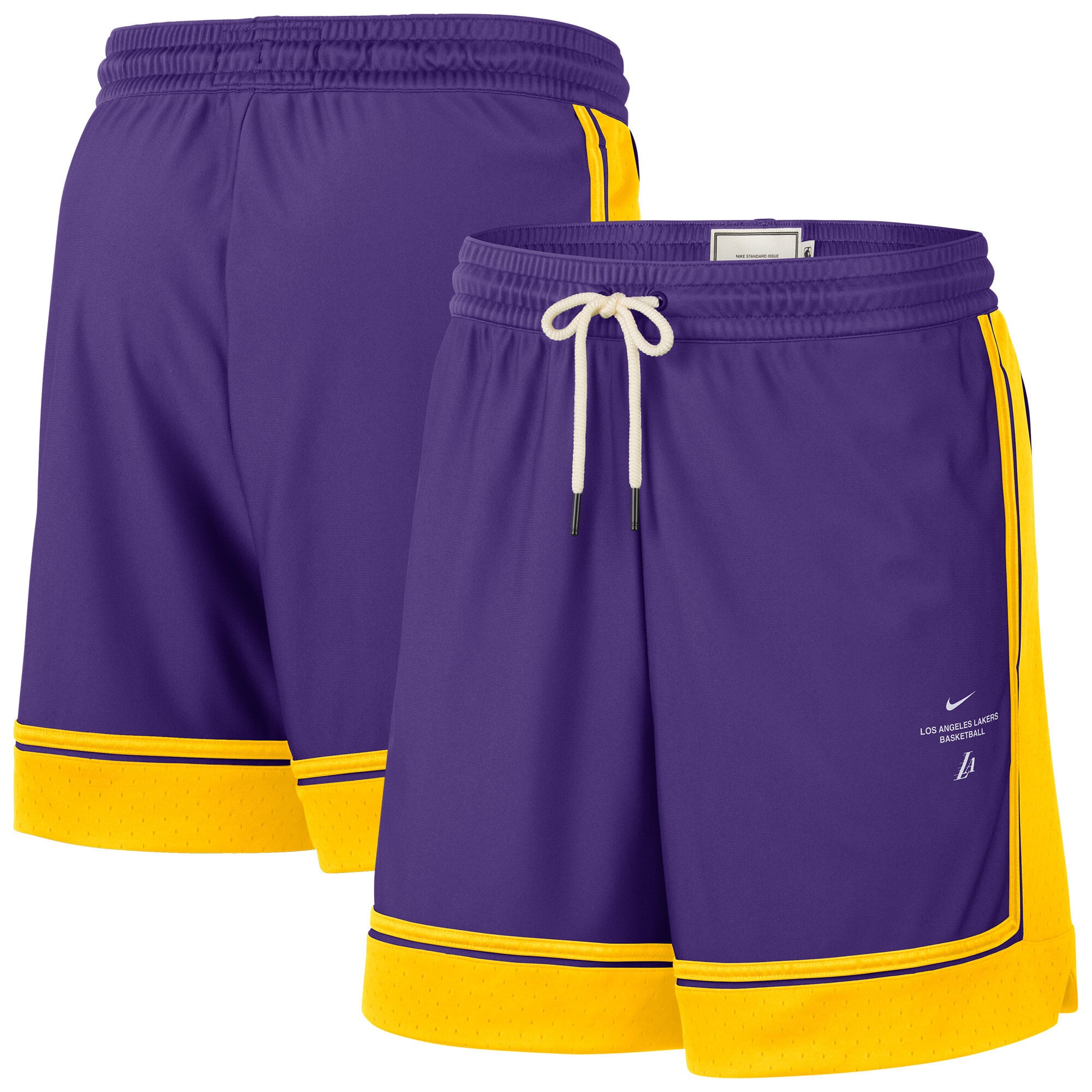 Nike Men's Purple Los Angeles Lakers 2026 Standard Issue Pre-Game Pro Shorts - Purple
