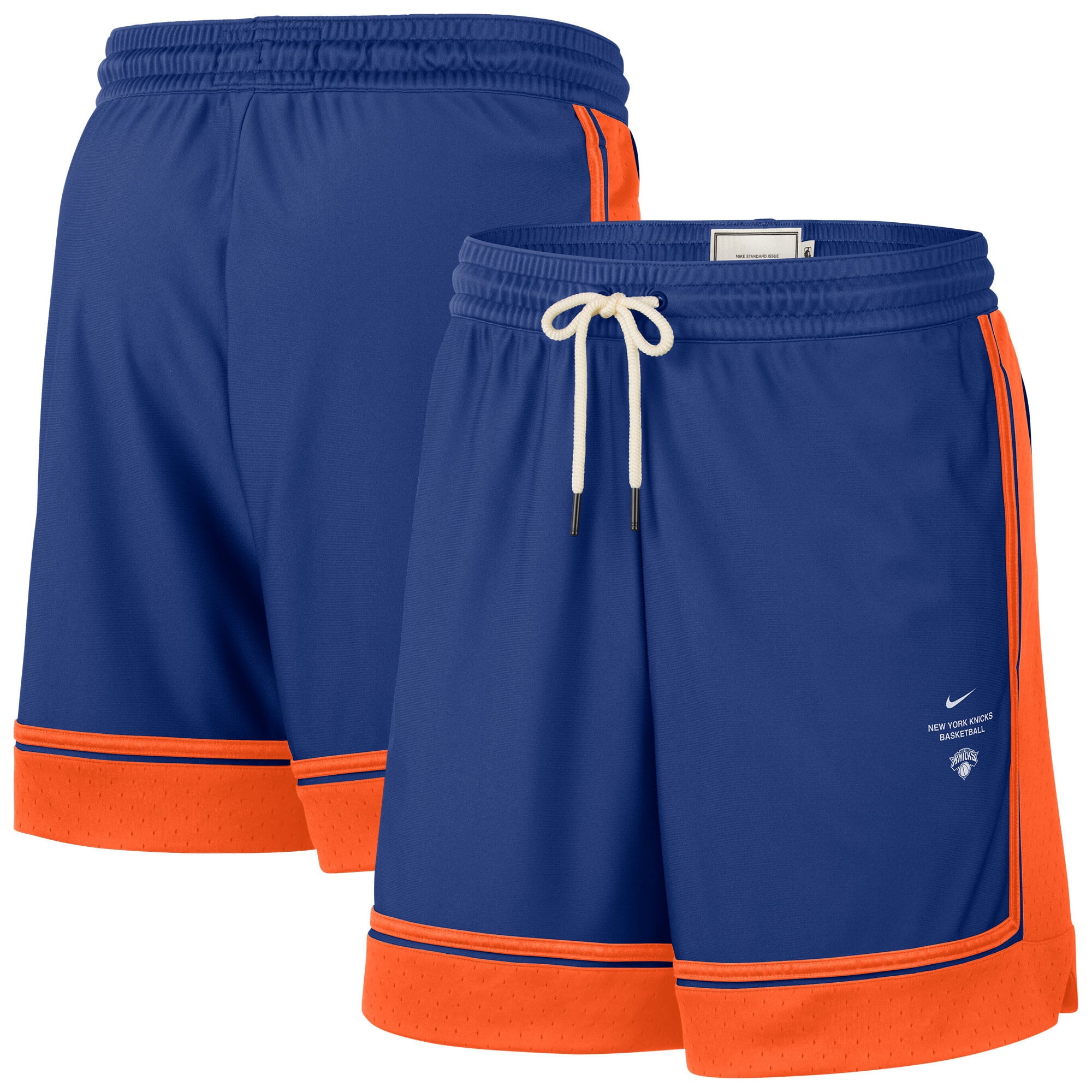 New York Knicks Nike 2026 Standard Issue Pre-Game Pro Shorts - Mens