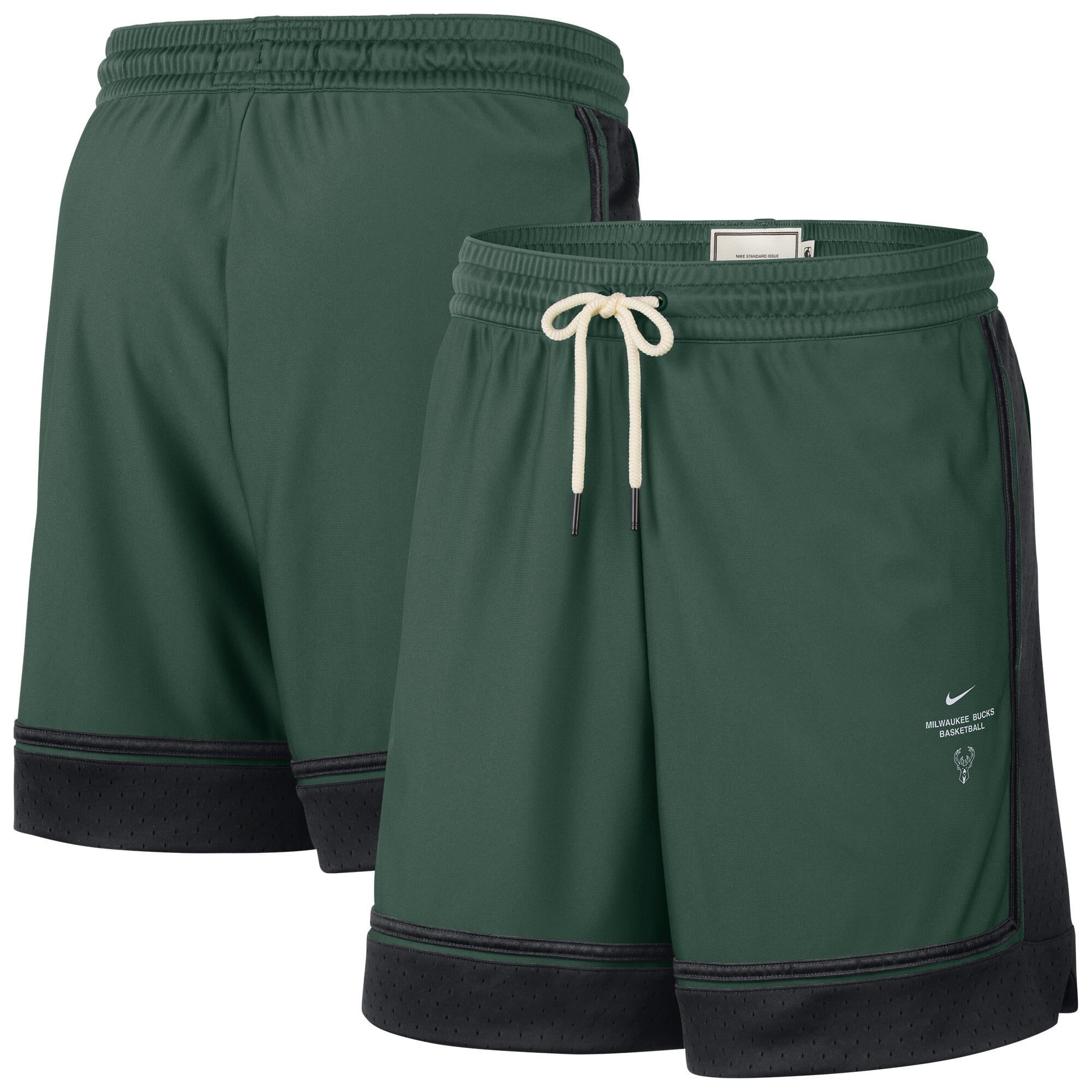 Milwaukee Bucks Nike 2026 Standard Issue Pre-Game Pro Shorts - Mens