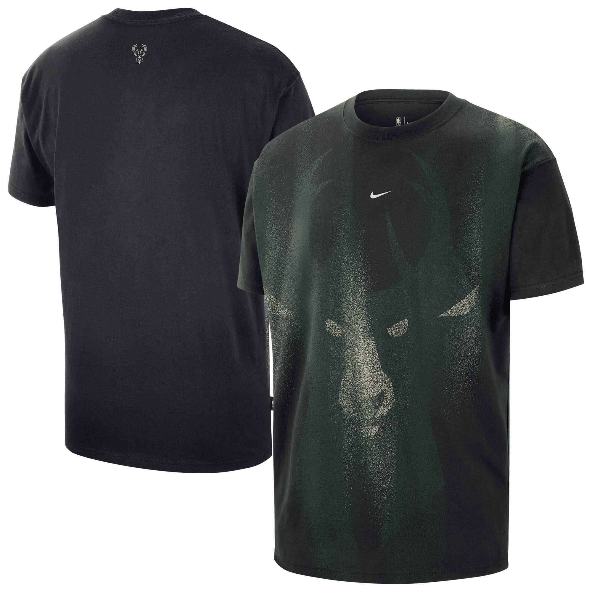 Camiseta Nike 2026 Practice Icon de los Milwaukee Bucks (modelo estándar) - Hombre