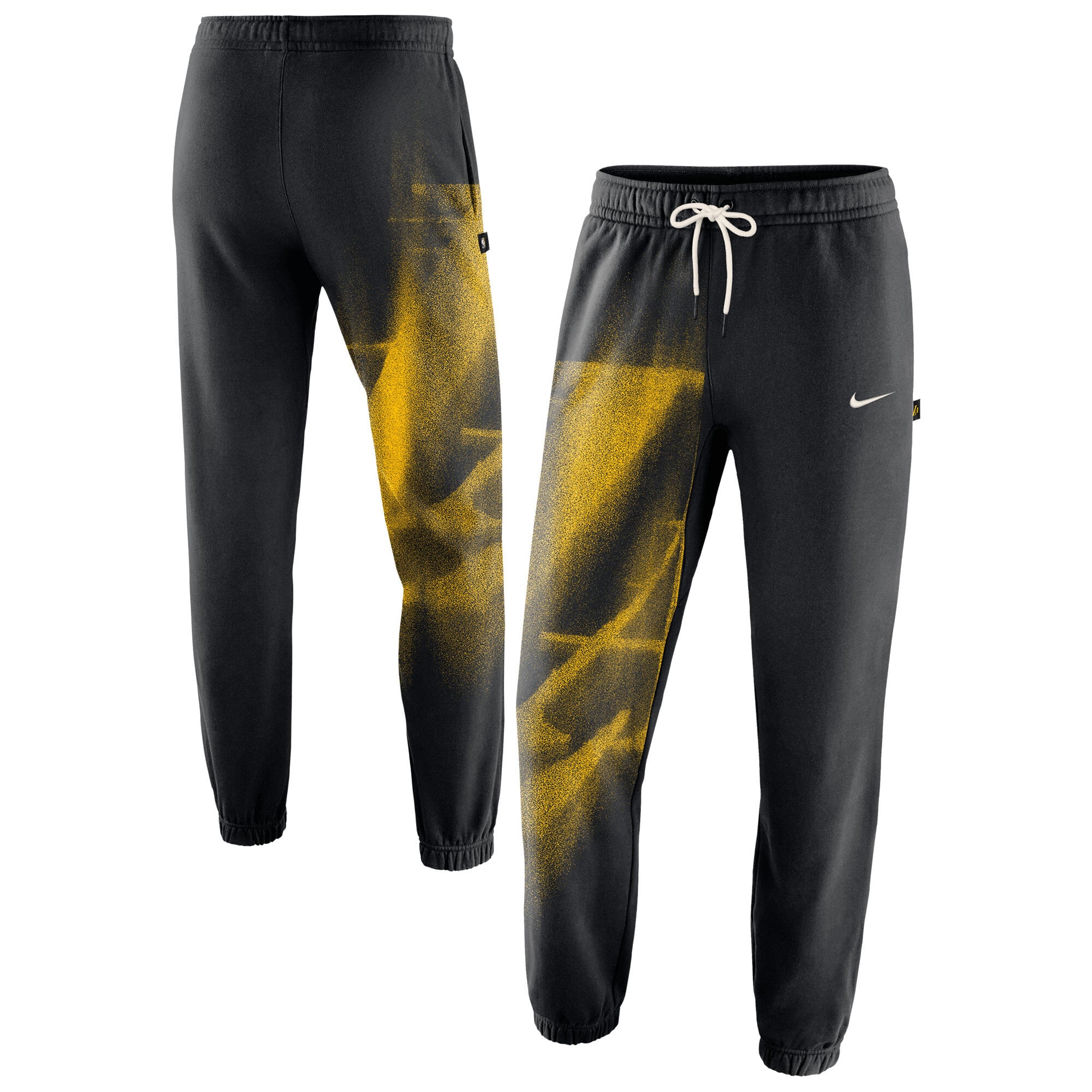 Los Angeles Lakers Nike 2026 Standard Issue Practice Icon Fleece-Hose mit schmal zulaufendem Bein – Herren