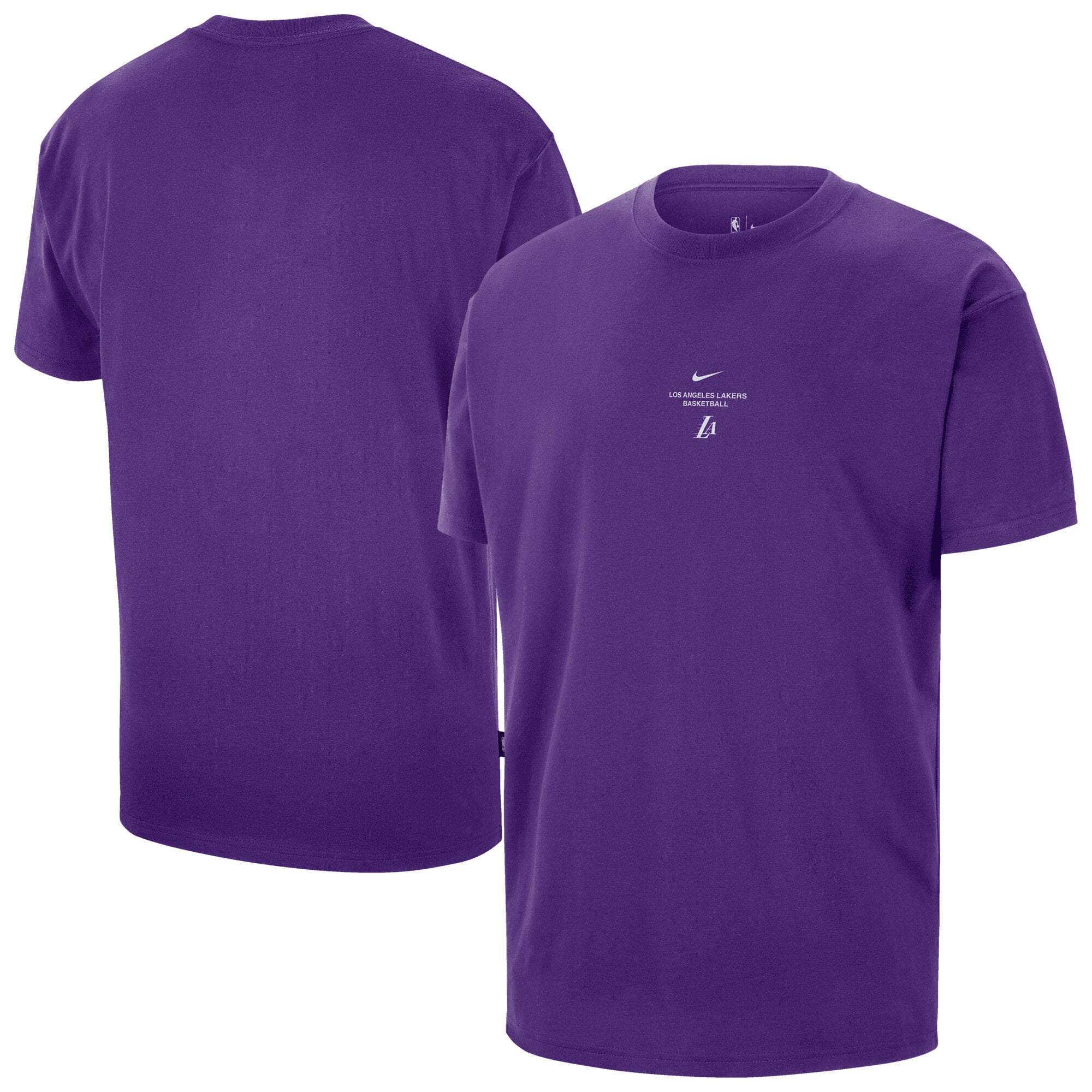 Camiseta de entrenamiento Nike 2026 Standard Issue para hombre - Pregame Icon Tank de Los Angeles Lakers