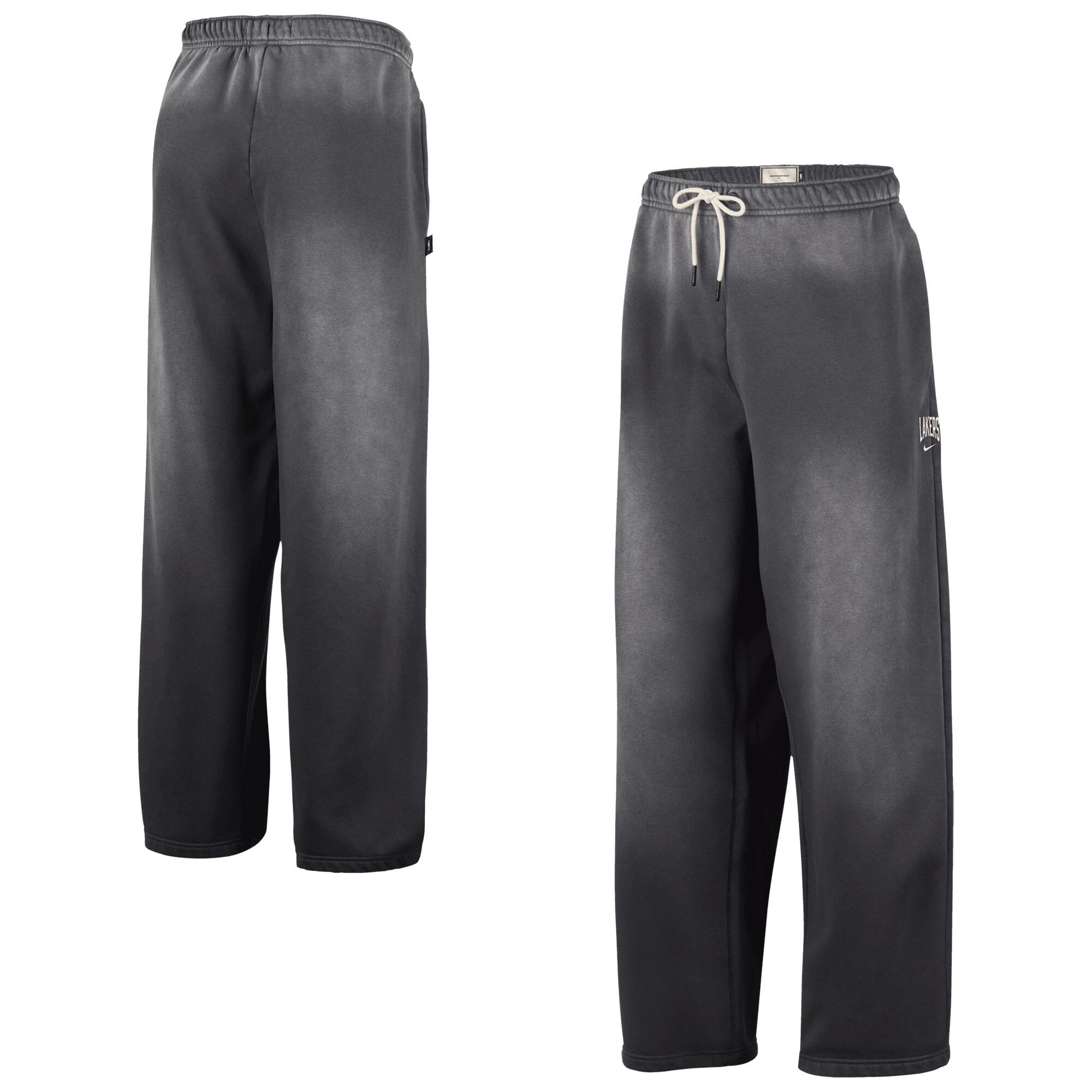Los Angeles Lakers Nike 2026 Standard Issue Travel Washed Fleece Pants - Mens