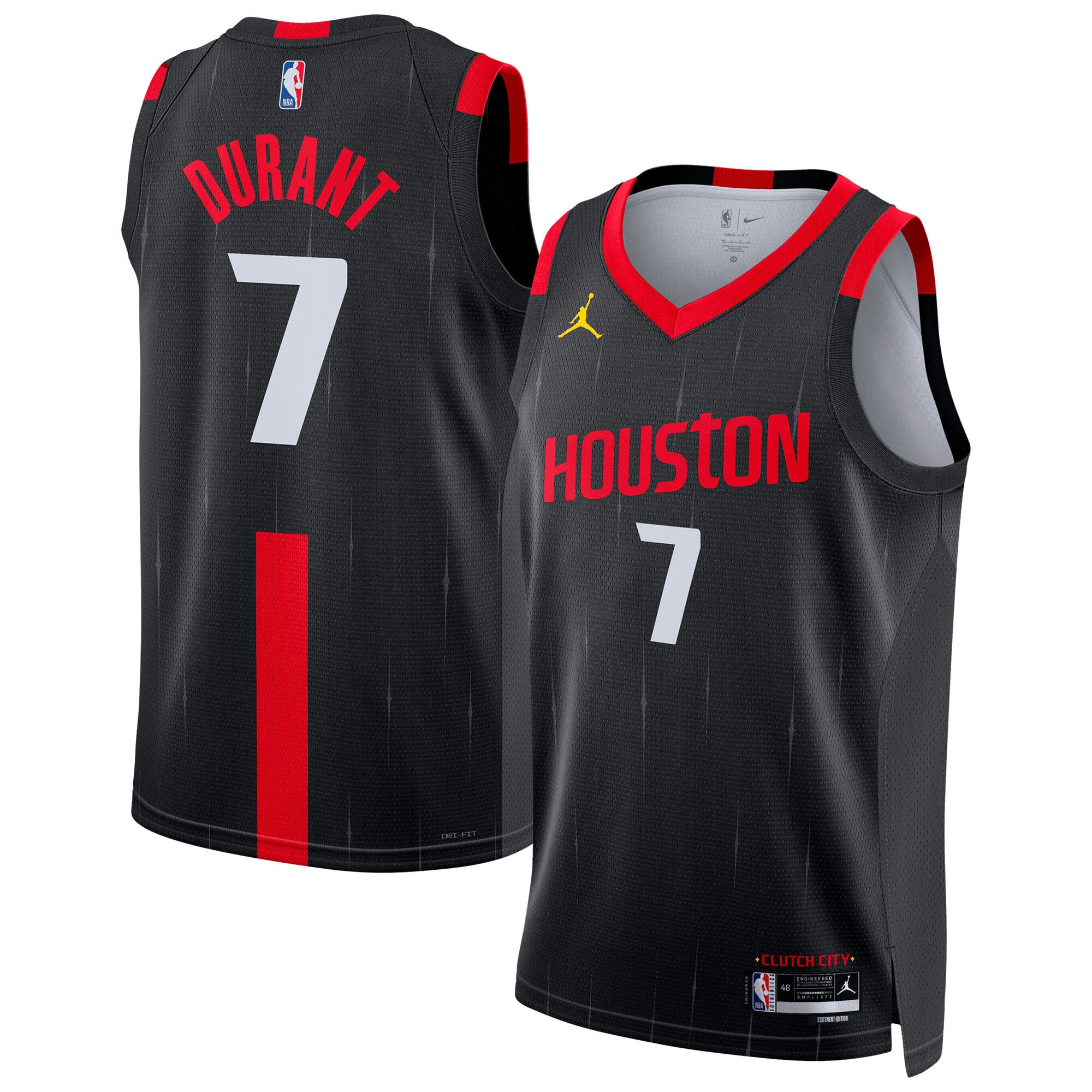 Camiseta Nike Swingman réplica de los Houston Rockets - Durant - Unisex
