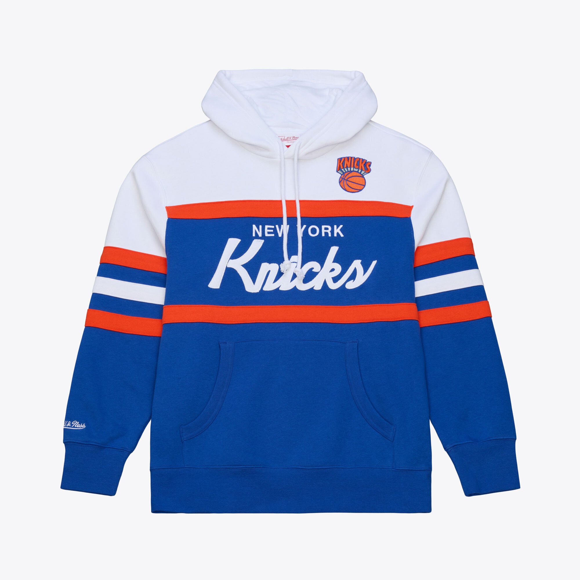 Sudadera con capucha Mitchell & Ness Head Coach de los New York Knicks para hombre